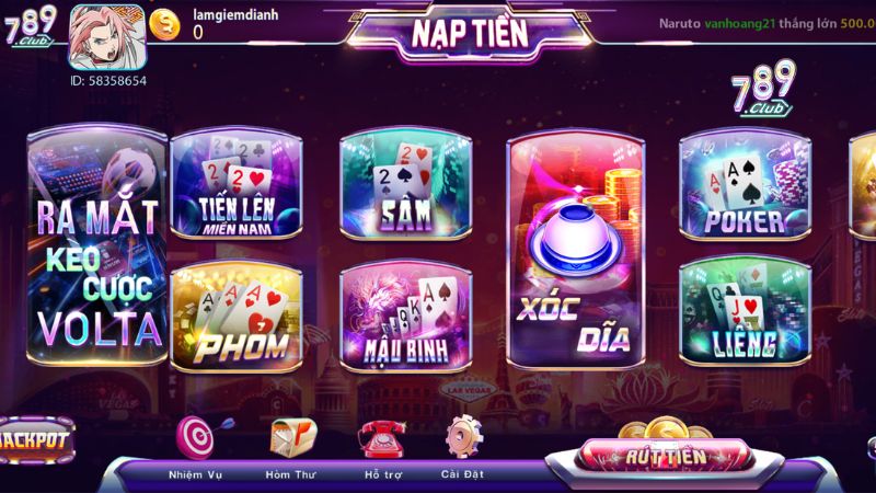 Kho game bài siêu khủng – Đa dạng, chất lượng, liên tục cập nhật