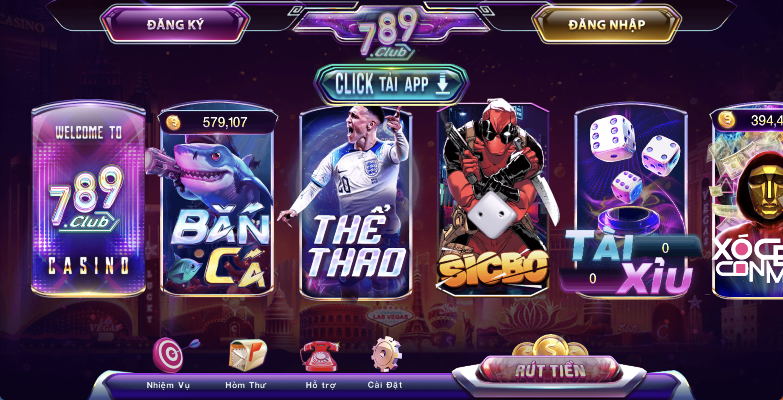 Thế giới game bất tận tại 789Club