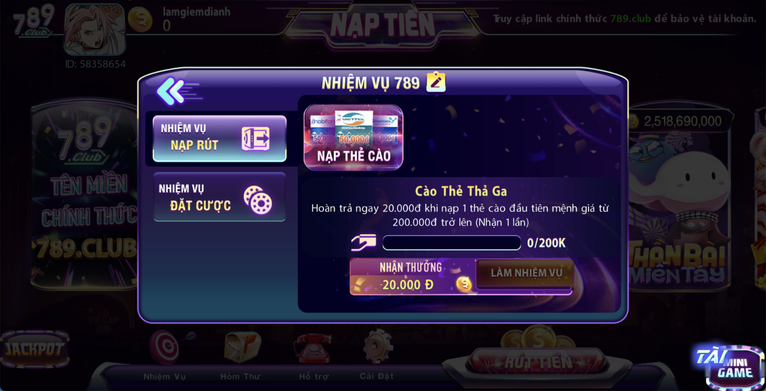 Ưu đãi – Cơn mưa quà tặng dành cho thành viên 789Club